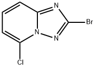 2-溴-5-氯-[1,2,4]三唑并[1,5-A]吡啶 结构式