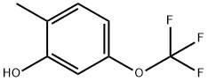 2-甲基-5-(三氟甲氧基)苯酚 结构式