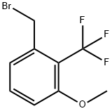 3-甲氧基-2-(三氟甲基)苄基  结构式