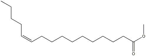 11顺-十六烯酸甲酯 结构式
