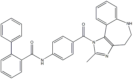 考尼伐坦杂质F 结构式