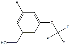 (3-fluoro-5-(trifluoroMethoxy)phenyl)Methanol 结构式