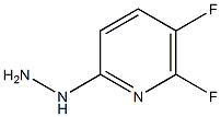 1-(5,6-difluoropyridin-2-yl)hydrazine 结构式