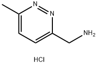 (6-METHYLPYRIDAZIN-3-YL)METHANAMINE DIHYDROCHLORIDE 结构式