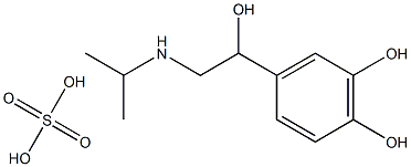 L-Isoproterenol Sulphate 结构式
