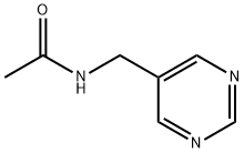 N-(嘧啶-5-基甲基)乙酰胺 结构式