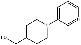 (1-(吡啶-3-基)哌啶-4-基)甲醇 结构式