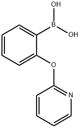 (2-(pyridin-2-yloxy)phenyl)boronic acid 结构式