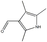2,4,5-TriMethyl-1H-pyrrole-3-carbaldehyde 结构式
