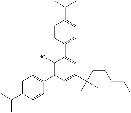 2,6-二枯基-4-特辛基苯酚 结构式