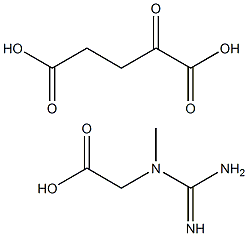 肌酸酮戊二酸 结构式