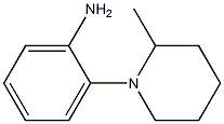 2-(2-甲基-1-哌啶基)苯胺 结构式