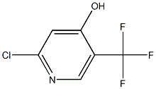 2-氯-4-羟基-5-三氟甲基吡啶 结构式