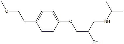 美托洛尔杂质F 结构式