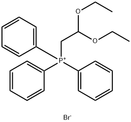 (2,2-diethoxyethyl)triphenylphosphoniuM broMide 结构式