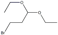 1-溴-3,3-二乙氧基丙烷 结构式