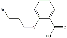 2-(3-BroMo-propylsulfanyl)-benzoic acid 结构式