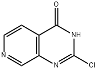 2-氯吡啶并[3,4-D]嘧啶-4(3H)-酮 结构式