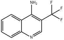 3-(三氟甲基)喹啉-4-胺 结构式