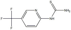 N-(5-三氟甲基-2-吡啶基)硫代尿,97% 结构式