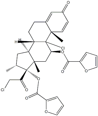 糠酸莫米松杂质C 结构式