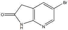 5-broMo-7-azaindolin-2-one 结构式