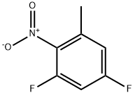 1,5-二氟-3-甲基-2-硝基苯 结构式