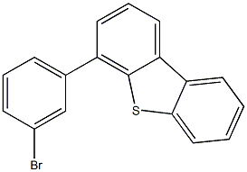 4-(3-溴苯基)二苯并噻吩 结构式