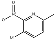 3-溴-6-甲基-2-硝基吡啶 结构式