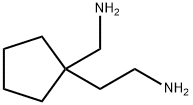 2-[1-(aMinoMethyl)cyclopentyl]ethanaMine 结构式