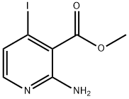 2-氨基-4-碘烟酸甲酯 结构式