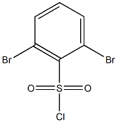 2,6-dibroMobenzene-1-sulfonyl chloride 结构式