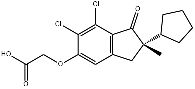 S-(-)-甲基吲唑酮 结构式