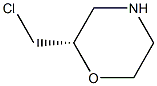 (S)-2-(chloroMethyl)Morpholine 结构式