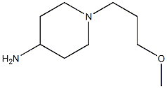 1-(3-甲氧基丙基)哌啶-4-胺 结构式