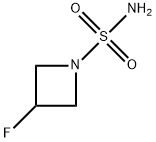 3-fluoroazetidine-1-sulfonaMide 结构式