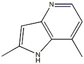 2,7-DiMethyl-4-azaindole 结构式