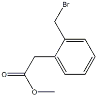 2-BroMoMethylphenylaceticacidMethylester 结构式