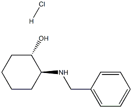 (1S,2S)-2-N-苄基环己醇盐酸盐 结构式