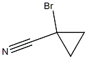1-溴环丙基甲腈 结构式