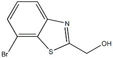(7-BroMobenzo[d]thiazol-2-yl)Methanol 结构式