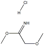 Methyl 2-MethoxyacetiMidate hydrochloride 结构式