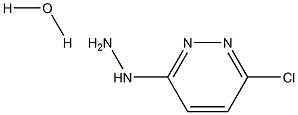 3-氯-6-肼基-1,6-二氢哒嗪水合物 结构式