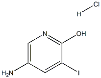 5-AMino-3-iodo-pyridin-2-ol hydrochloride 结构式