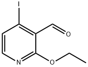 2-ethoxy-4-iodonicotinaldehyde 结构式