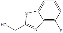 4-氟苯并噻唑-2-甲醇 结构式