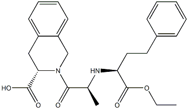 喹那普利杂质E 结构式