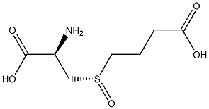 S-CARBOXYPROPYL-L- CYSTEINE-(S)-SULFOXIDE 结构式