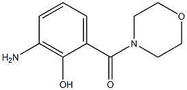 (3-AMino-2-hydroxy-phenyl)-Morpholin-4-yl-Methanone 结构式