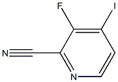 3-氟-2-氰基-4-碘吡啶 结构式